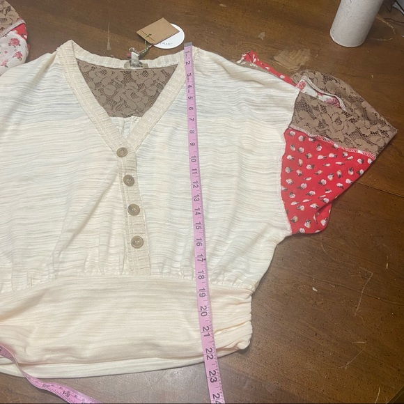 Umgee NWT beautiful boho women’s‎ blouse - Picture 9 of 13